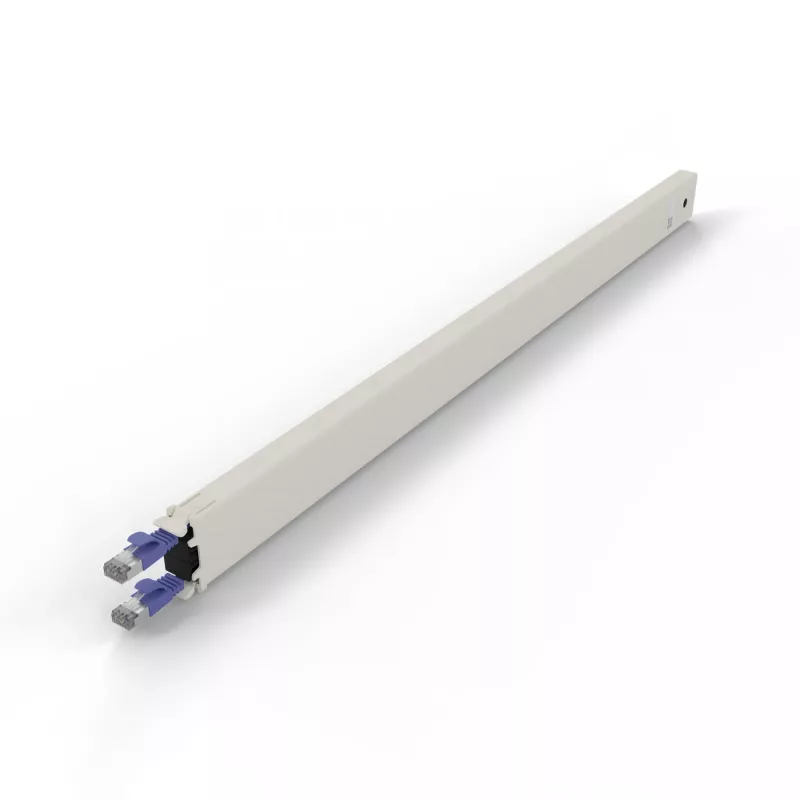 PATCHBOX.one / cassetta / 30HE / STP / viola, 1,8 m, Cat6a, U/FTP (STP), RJ-45, RJ-45, viola