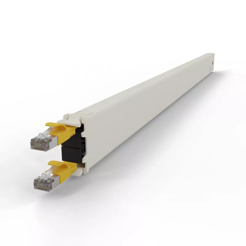 Cavo di rete PATCHBOX CONE30STPYL RJ-45 Cat6a 1,8 m giallo