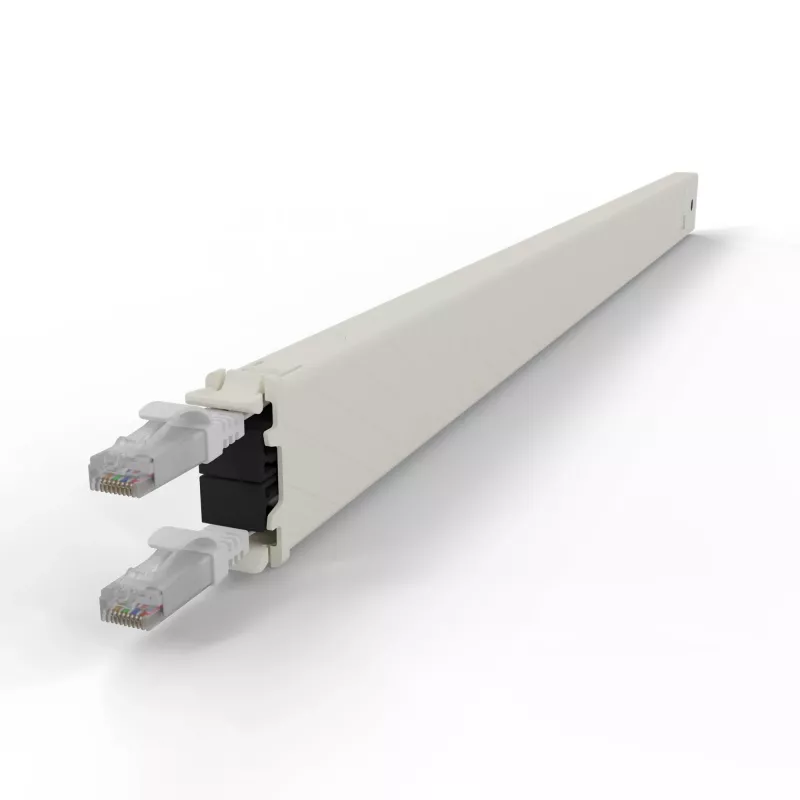 PATCHBOX patchbox.one CONE30UTPWH cassetta per cavo patch, 30RU, Cat6a, UTP, bianca