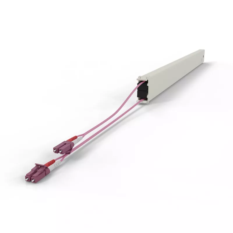 PATCHBOX patchbox.one cassetta in fibra ottica 46RU OM4, LC-LC, 2,5 m