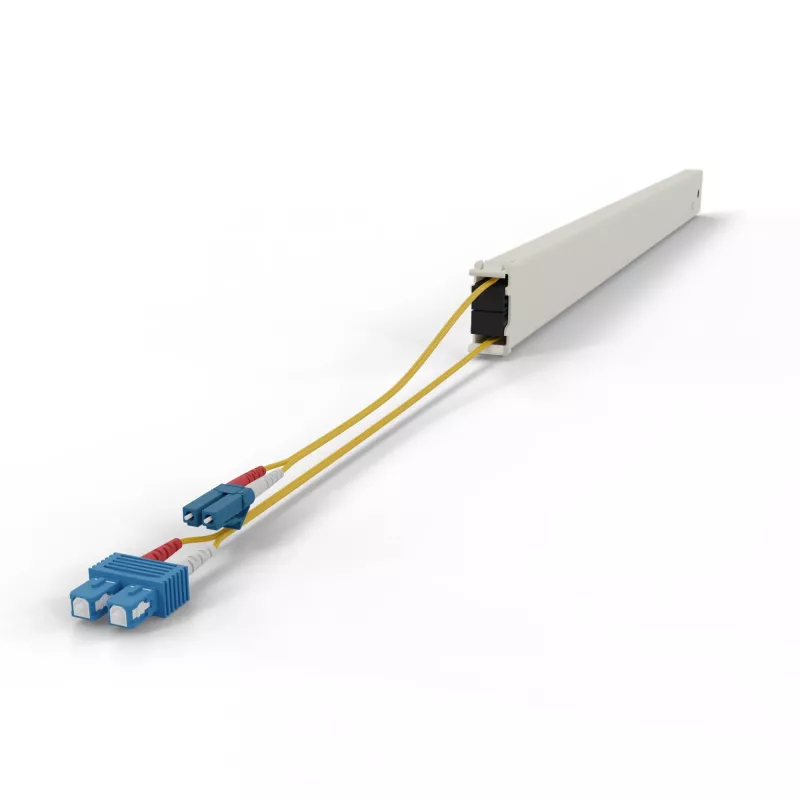 PATCHBOX patchbox.one cassetta in fibra ottica 46RU OS2, LC-SC, 2,5 m