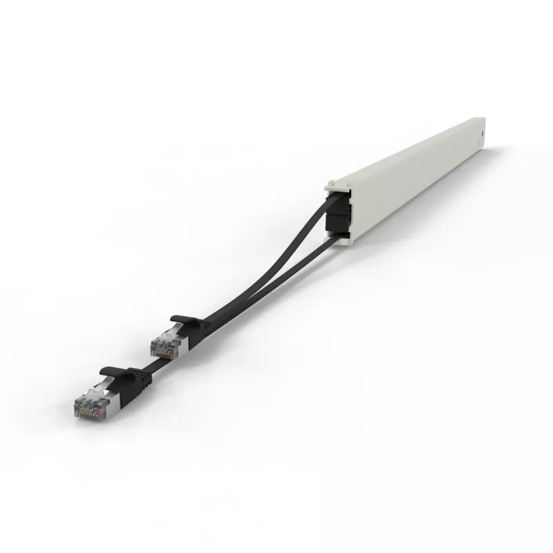 Cavo di rete PATCHBOX CONE46STPBK RJ-45 Cat6a 2,5 m nero