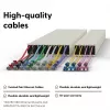 Cavo di rete PATCHBOX CONE46STPBL RJ-45 Cat6a 2,5 m blu