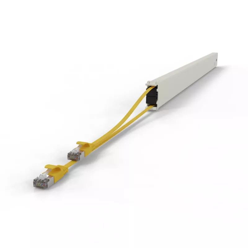 Cavo di rete PATCHBOX CONE46STPYL 2,5 m Cat6a U/FTP giallo