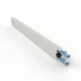 Cavo di rete PATCHBOX CONEX8STPBL RJ-45 Cat6a 0,8 m blu