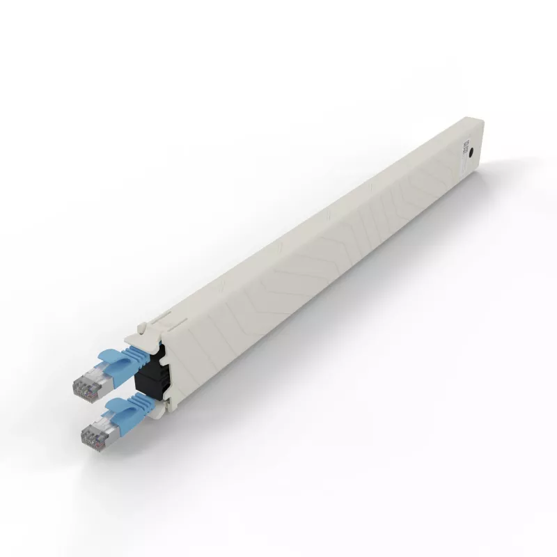 Cavo di rete PATCHBOX CONEX8STPBL RJ-45 Cat6a 0,8 m blu