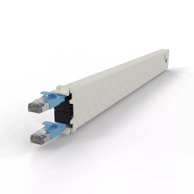 Cavo di rete PATCHBOX CONEX8STPBL RJ-45 Cat6a 0,8 m blu