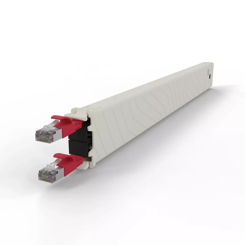 Cavo di rete PATCHBOX CONEX8STPRD RJ-45 Cat6a 0,8 m rosso