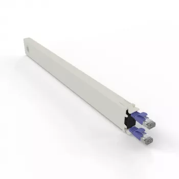 Cavo di rete PATCHBOX CONEX8STPVI viola 0,8 m Cat6a U/FTP STP