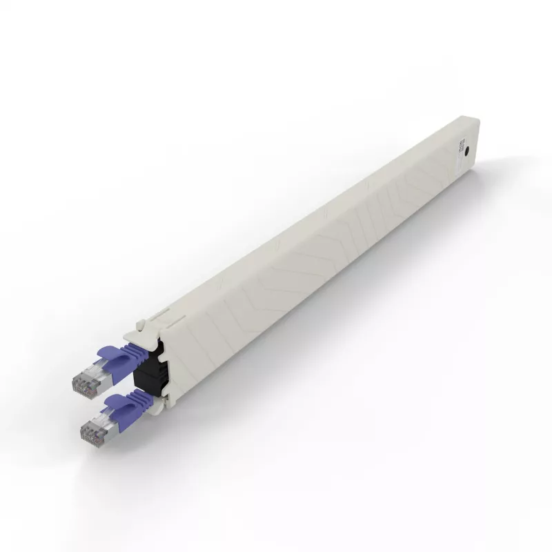 Cavo di rete PATCHBOX CONEX8STPVI viola 0,8 m Cat6a U/FTP STP