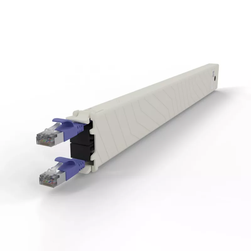 Cavo di rete PATCHBOX CONEX8STPVI viola 0,8 m Cat6a U/FTP STP
