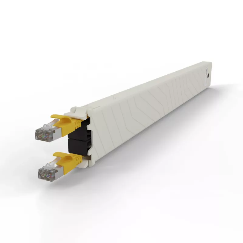 Cavo di rete PATCHBOX CONEX8STPYL RJ-45 Cat6a 0,8 m giallo