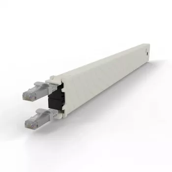 PATCHBOX .one cassetta 8RU UTP grigio cavo 0,8 m Cat6a
