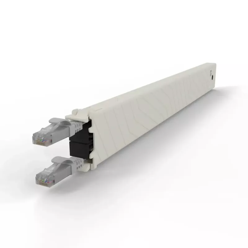 PATCHBOX .one CONEX8UTPSL 8RU Cat6a UTP cassetta in rame retrattile