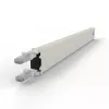PATCHBOX .one CONEX8UTPWH 8RU Cat6a UTP cassetta in rame retrattile, bianca
