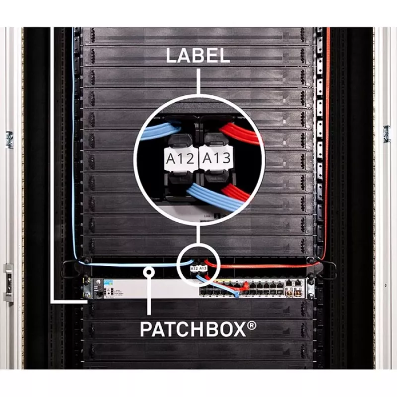 Etichette di identificazione PATCHBOX 60 pezzi