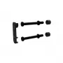 Pannello di gestione cavi PATCHBOX Patchcatch Solo confezione da 24 Nero Rosso