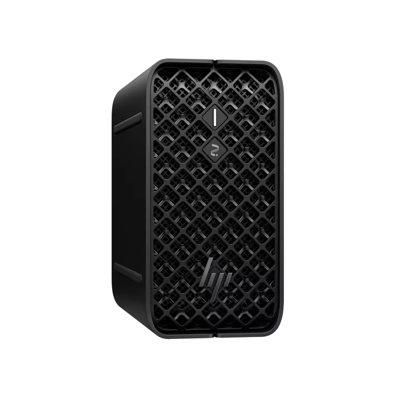 HP Z2 G1a Copilot+ PC AMD Ryzen AI Max PRO 390 32 GB LPDDR5x-SDRAM 1 TB SSD Windows 11 Pro Mini PC workstation AI workstation, AI PC nero
