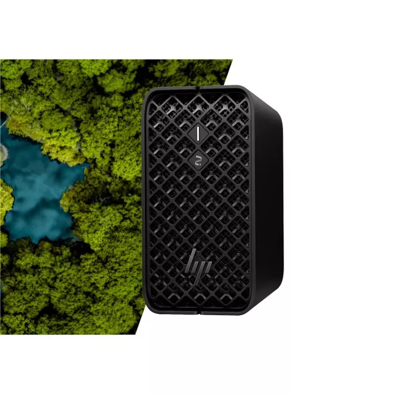 HP Z2 G1a Copilot+ PC AMD Ryzen AI Max PRO 390 32 GB LPDDR5x-SDRAM 1 TB SSD Windows 11 Pro Mini PC workstation AI workstation, AI PC nero