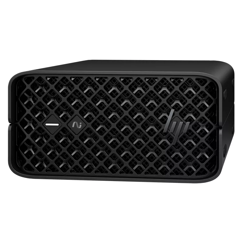 HP Z2 G1a Copilot+ PC AMD Ryzen AI Max PRO 390 32 GB LPDDR5x-SDRAM 1 TB SSD Windows 11 Pro Mini PC workstation AI workstation, AI PC nero