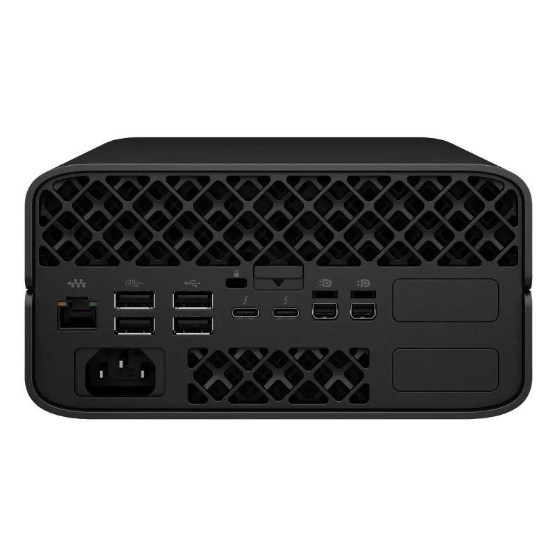 HP Z2 G1a Copilot+ PC AMD Ryzen AI Max PRO 390 32 GB LPDDR5x-SDRAM 1 TB SSD Windows 11 Pro Mini PC workstation AI workstation, AI PC nero