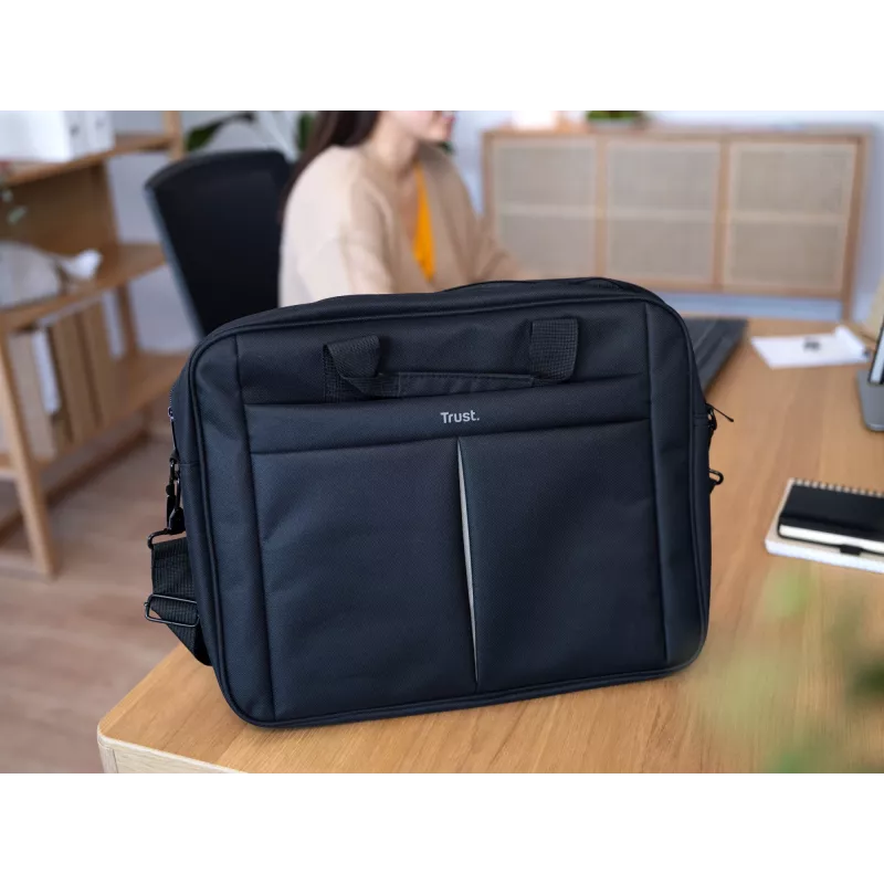 Trust Primo borsa per laptop da 16 pollici, valigetta, 40,6 cm (16 pollici), tracolla