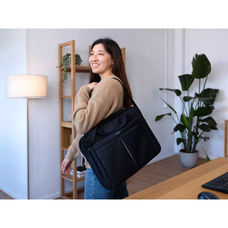 Trust Primo borsa per laptop da 16 pollici, valigetta, 40,6 cm (16 pollici), tracolla