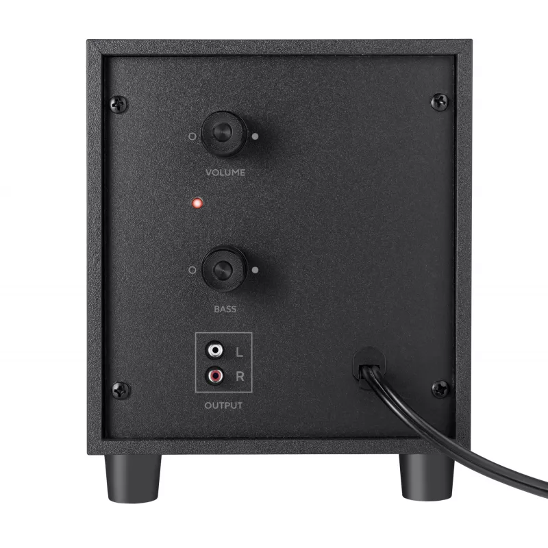 Set di altoparlanti Trust Avora 2.1 9 W PC nero 2.1 canali a 2 vie