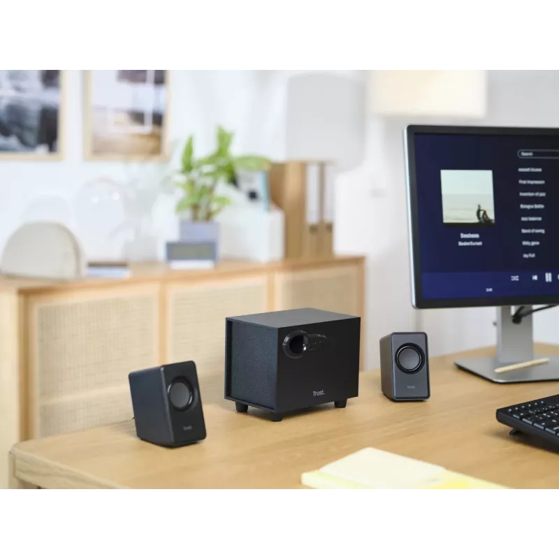 Set di altoparlanti Trust Avora 2.1 9 W PC nero 2.1 canali a 2 vie