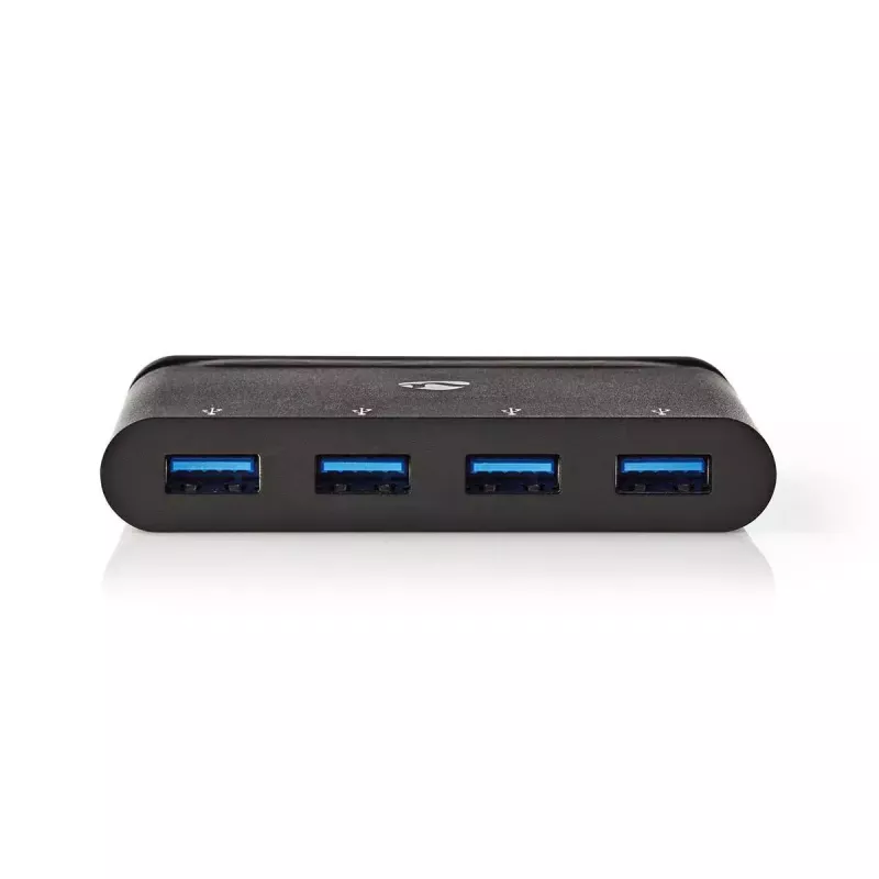 Hub USB Nedis TCARF200BK USB 3.2 Gen 1 Type-C nero