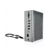 ICY BOX IB-DK2262AC con filo USB 3.2 Gen 1 (3.1 Gen 1) Type-C antracite