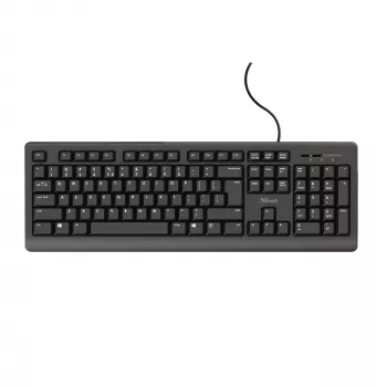 Tastiera Trust TK-150 ufficio USB QWERTZ tedesco nero