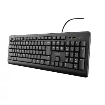 Tastiera Trust TK-150 ufficio USB QWERTZ tedesco nero
