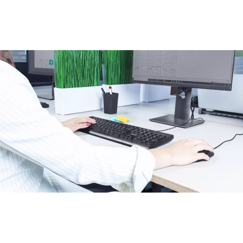 Tastiera Trust TK-150 ufficio USB QWERTZ tedesco nero