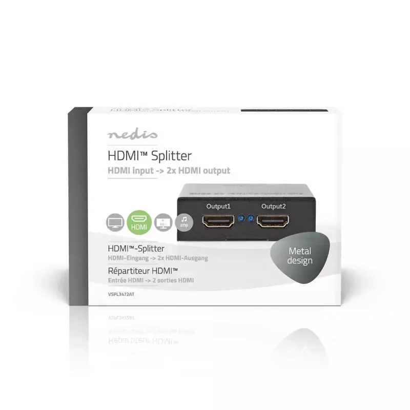 Splitter video Nedis VSPL3472AT