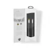 Cavo Lightning Nedis CCTB39650AL20 2 m USB-C alluminio