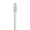Cavo Lightning Nedis CCTB39650AL20 2 m USB-C alluminio