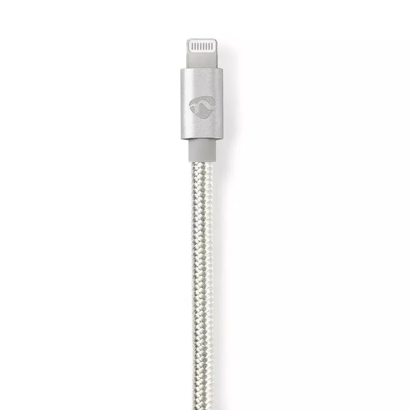Cavo Lightning Nedis CCTB39650AL20 2 m USB-C alluminio
