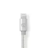 Cavo Lightning Nedis CCTB39650AL20 2 m USB-C alluminio