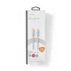 Cavo Lightning Nedis CCTB39650AL20 2 m USB-C alluminio