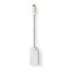 Adattatore per cavo video Nedis CCTB64480AL02 0,2 m USB Type-C DisplayPort argento