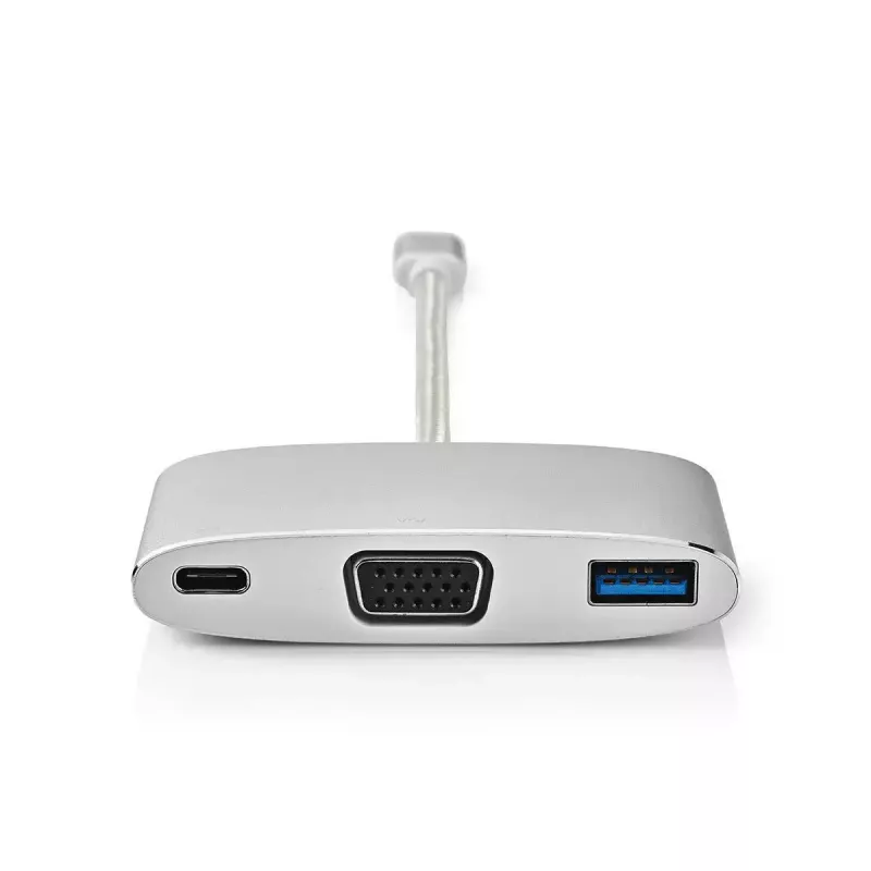 Dock per laptop Nedis CCTB64760AL02 alluminio cavo 0,2 m 5 Mbit/s