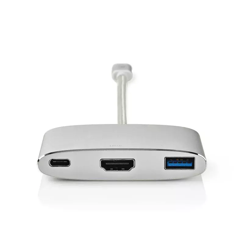 Dock per laptop Nedis CCTB64765AL02 argento 5 Gbit/s