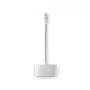 Dock per laptop Nedis CCTB64765AL02 argento 5 Gbit/s
