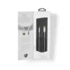 Cavo audio Nedis CCTB65940AL10 1 m USB-C a 3,5 mm alluminio