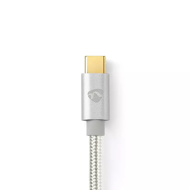 Cavo audio Nedis CCTB65940AL10 1 m USB-C a 3,5 mm alluminio