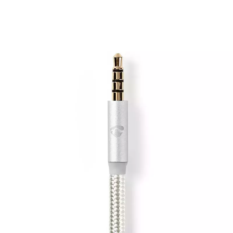 Cavo audio Nedis CCTB65940AL10 1 m USB-C a 3,5 mm alluminio