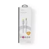 Cavo audio Nedis CCTB65940AL10 1 m USB-C a 3,5 mm alluminio