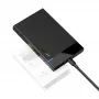 Ugreen 50743 case per memoria case per disco rigido nero 2,5