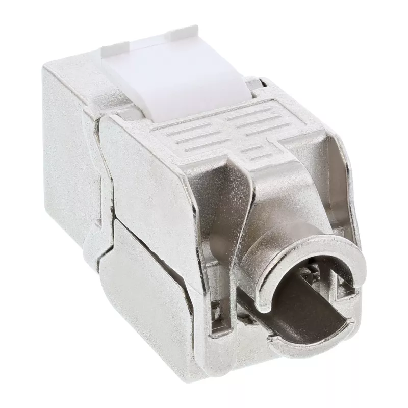 InLine RJ45 Keystone Jack modulo Snap-In Cat.6a, design sottile